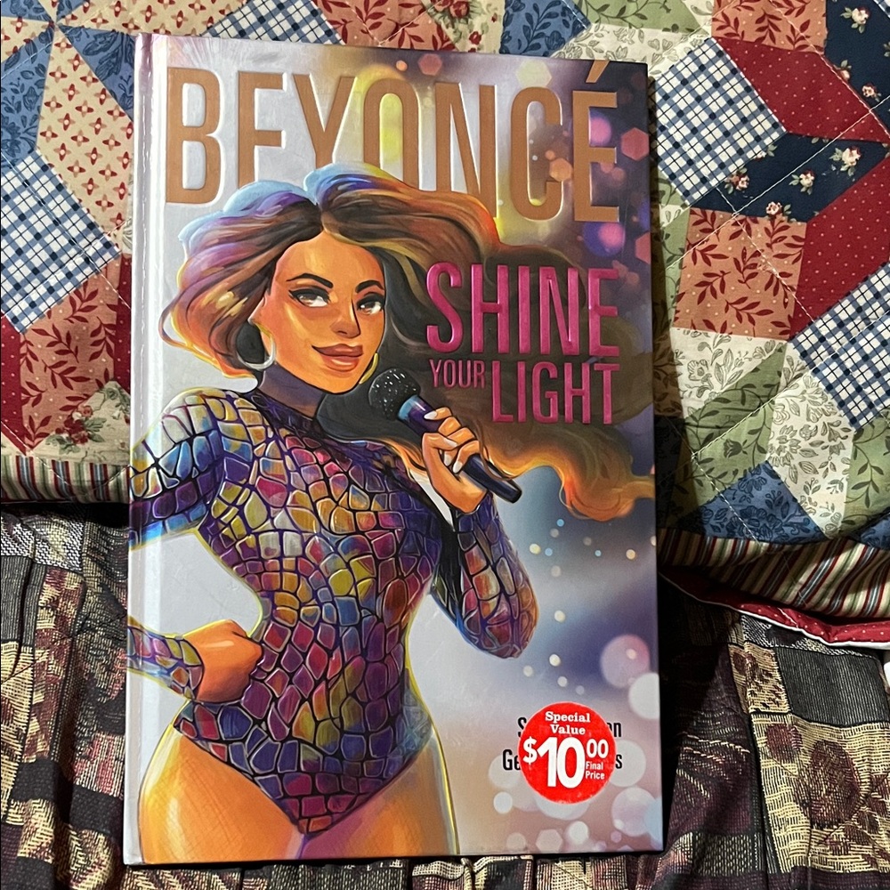 Beyoncé 'Shine Your Light' Hardcover Book - Multicolor Cover